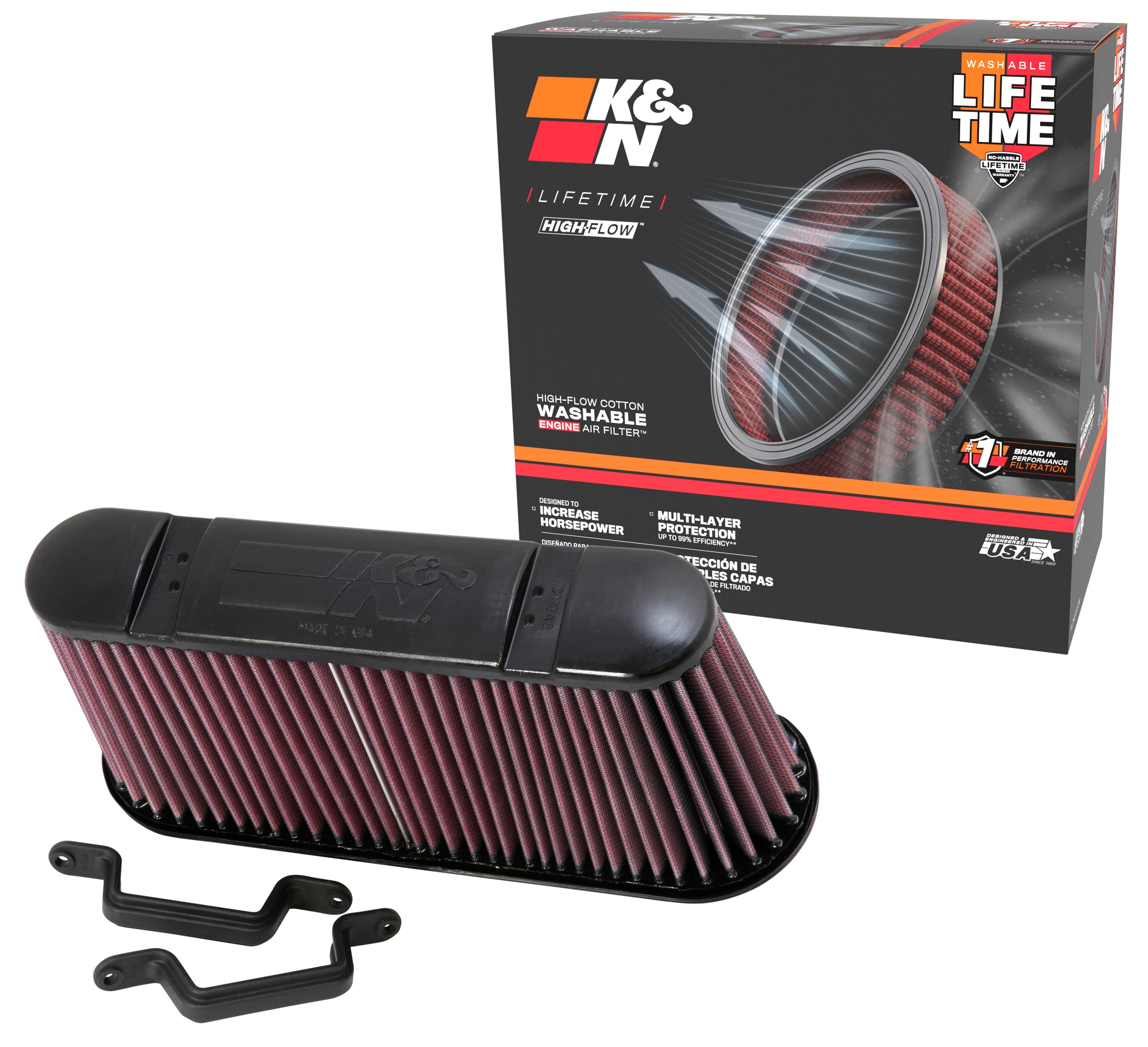 K&N Replacement Air Filter E-0782