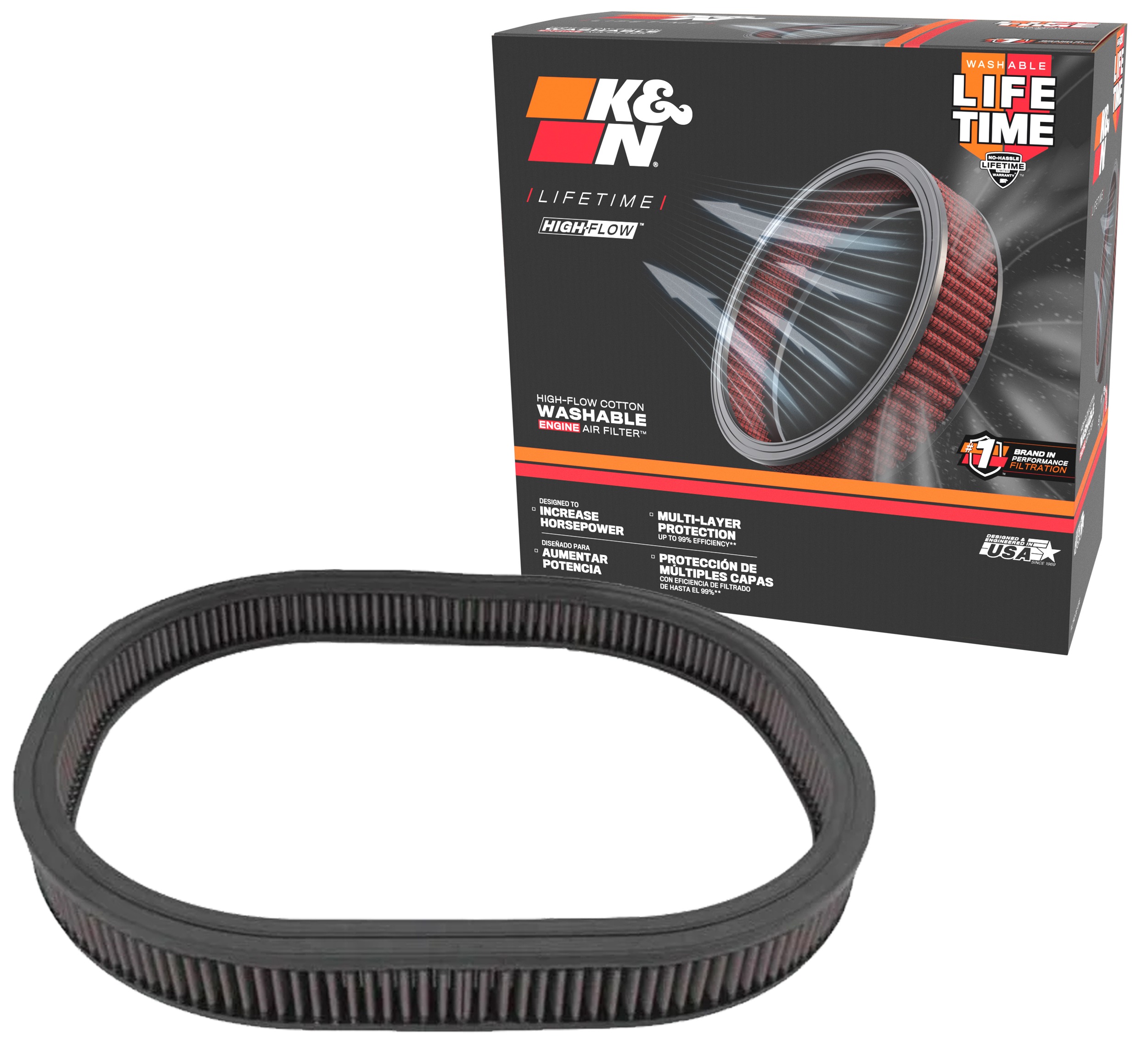 K&N Replacement Air Filter E-1980