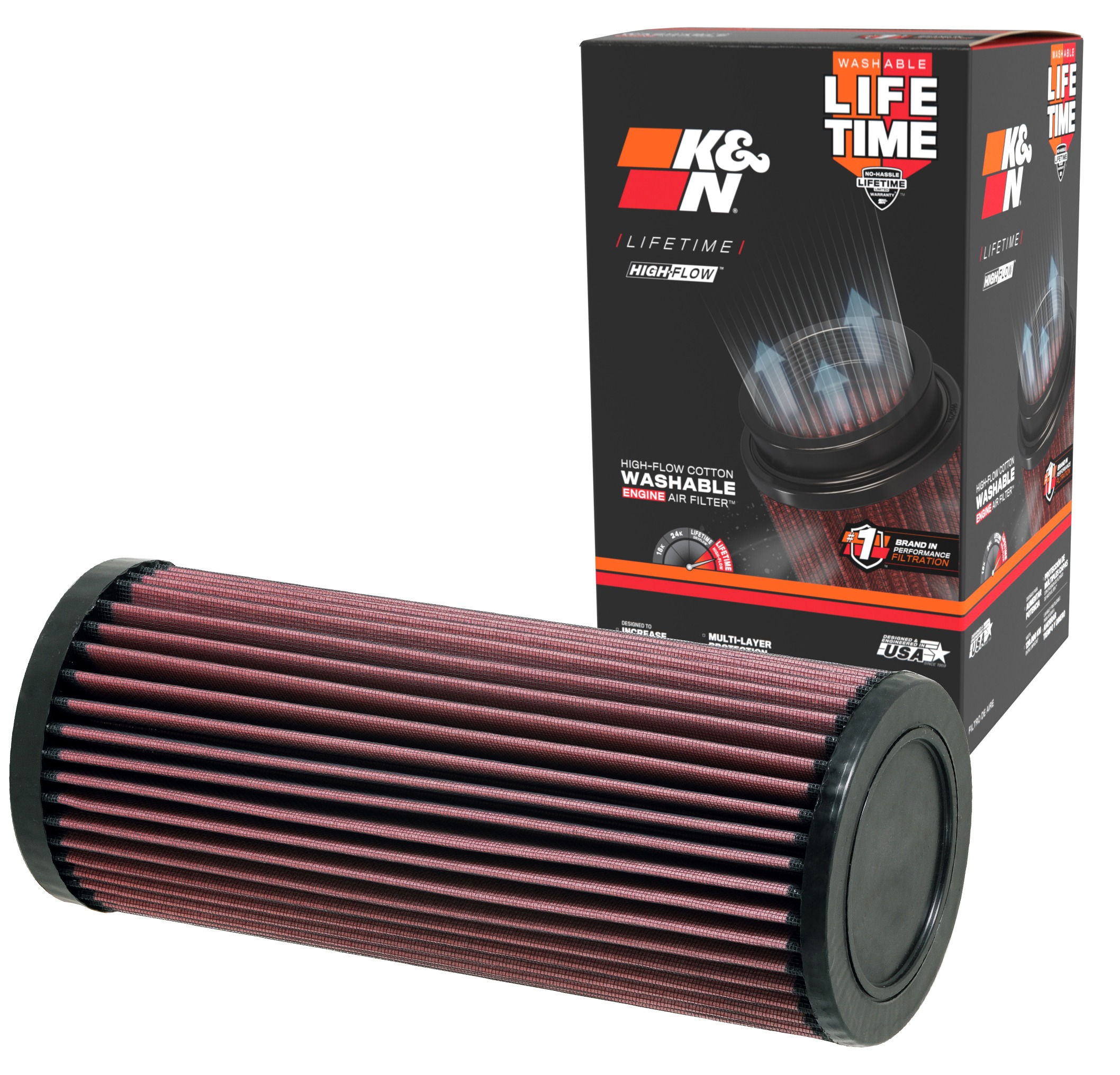 K&N Replacement Air Filter E-1986