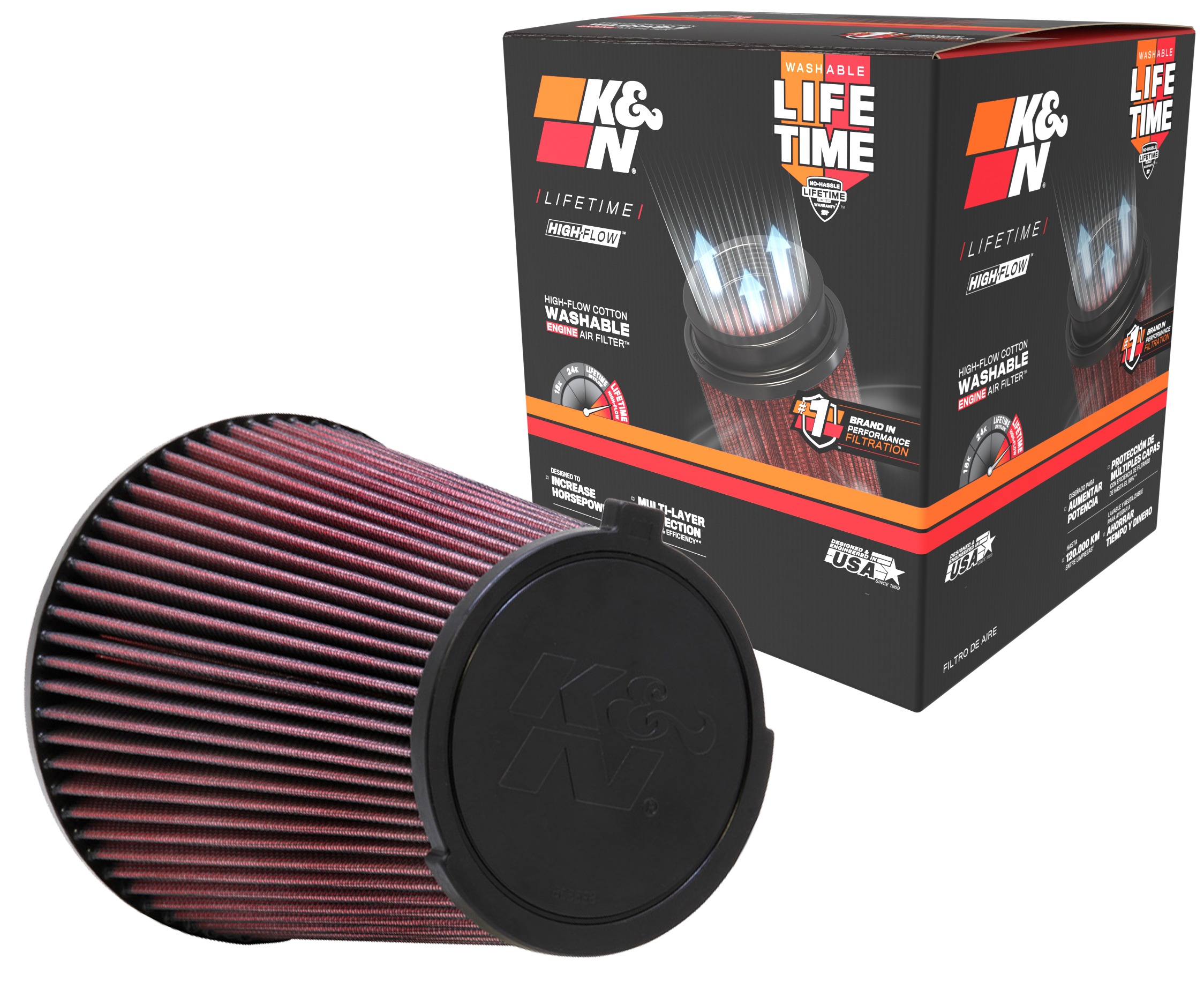 K&N Replacement Air Filter E-1993