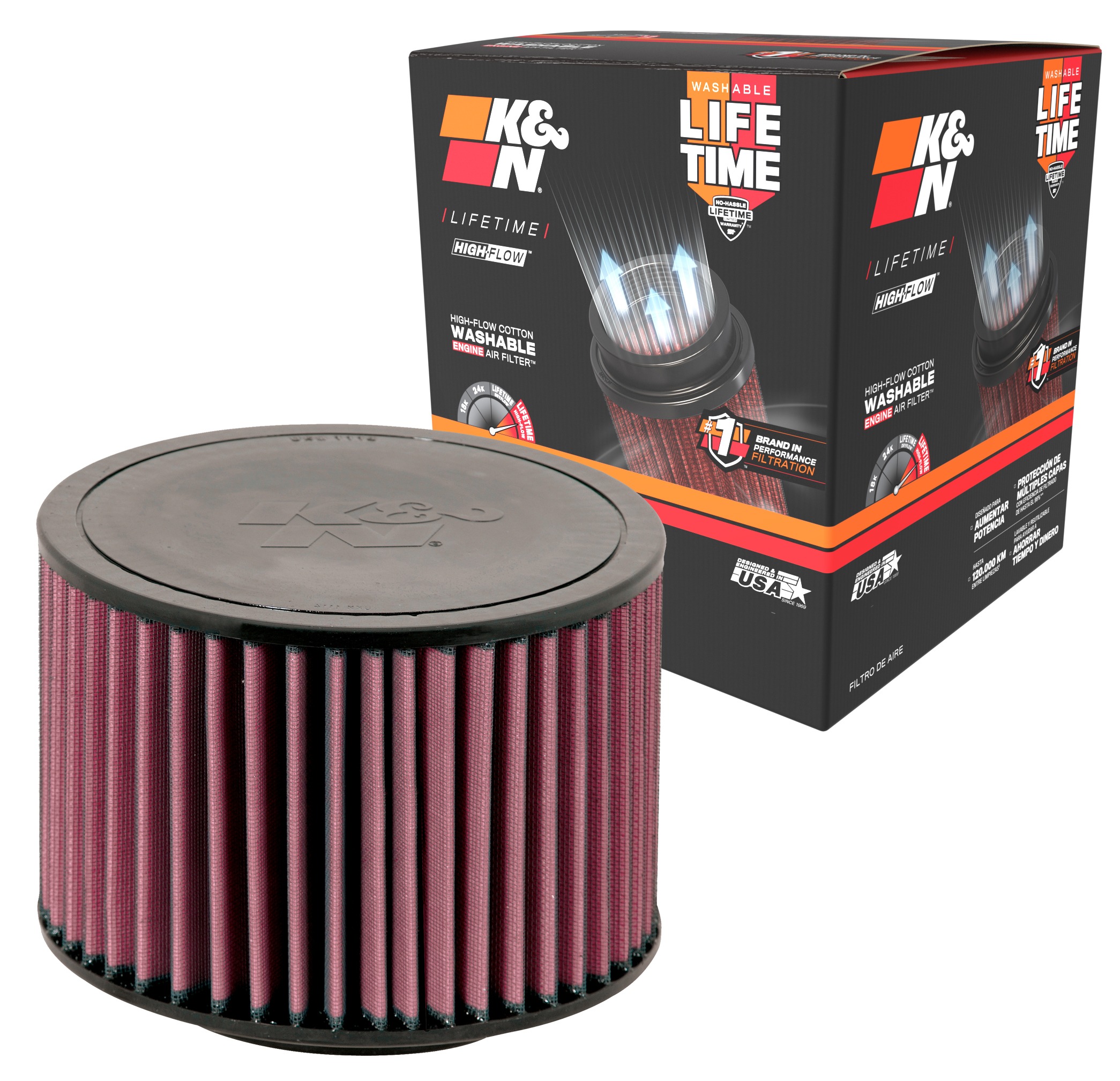 K&N Replacement Air Filter E-2296