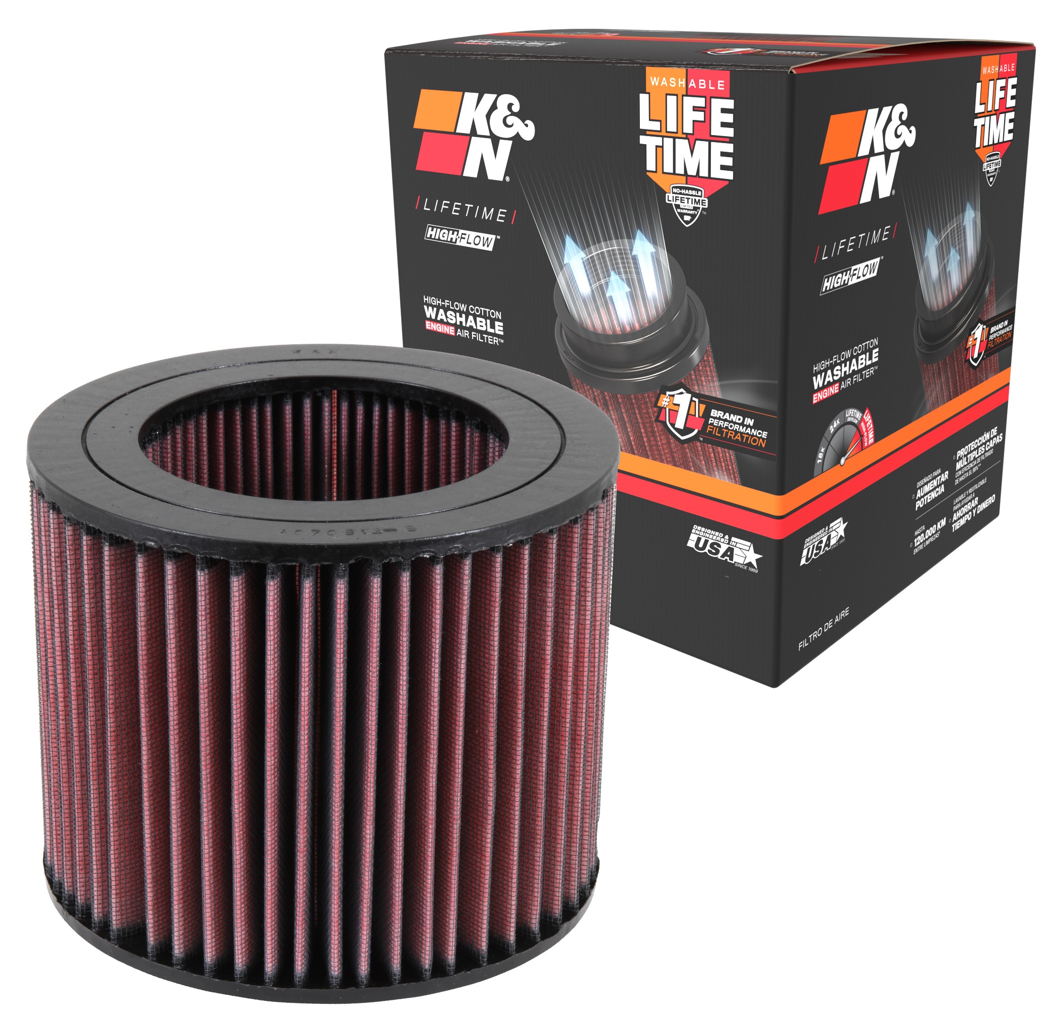 K&N Replacement Air Filter E-2443