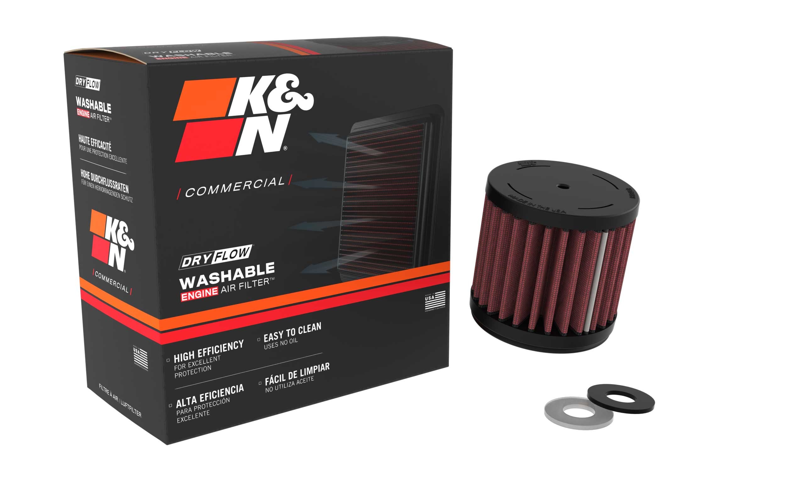 K&N Replacement Industrial Air Filter E-4513