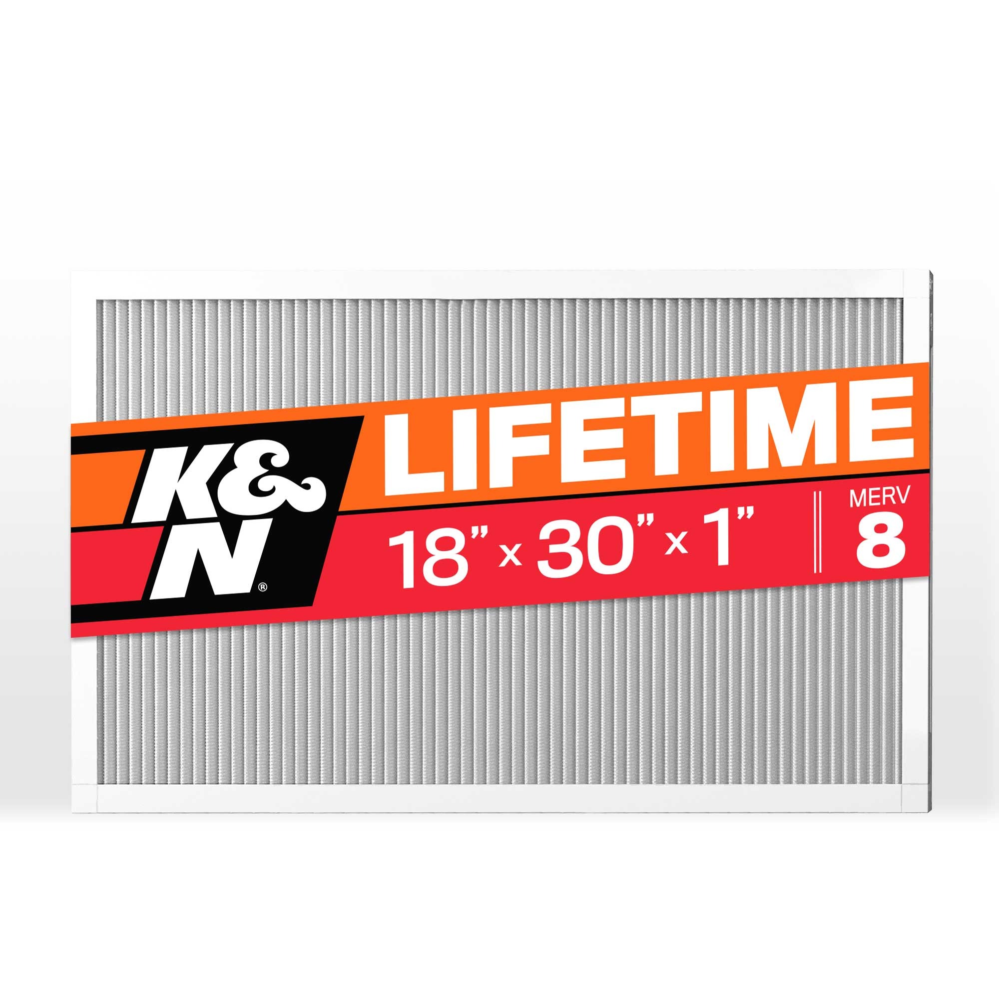 K&N HVAC Filter; 18 x 30 x 1, MERV 8 HVC-8-11830