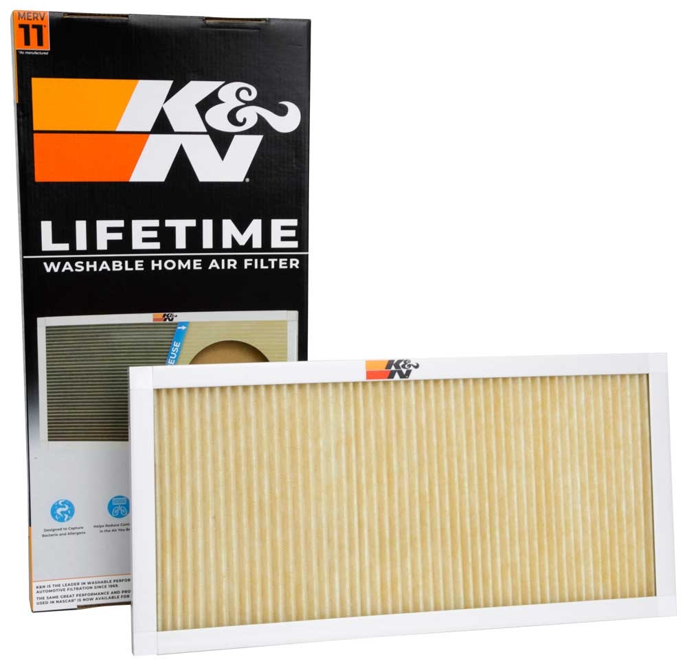 K&N HVAC FILTER; 10 X 20 X 1, MERV 11 HVC-11020
