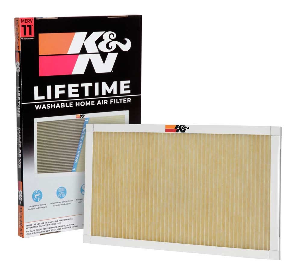 K&N HVAC FILTER; 14 X 20 X 1, MERV 11 HVC-11420