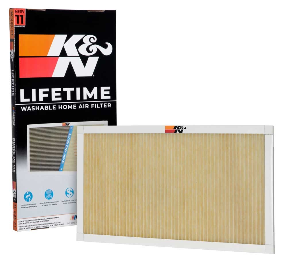 K&N HVAC FILTER; 14 X 24 X 1, MERV 11 HVC-11424
