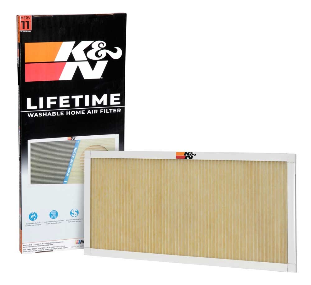 K&N HVAC FILTER; 14 X 30 X 1, MERV 11 HVC-11430