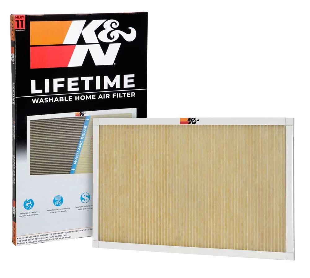 K&N HVAC FILTER; 20 X 30 X 1, MERV 11 HVC-12030