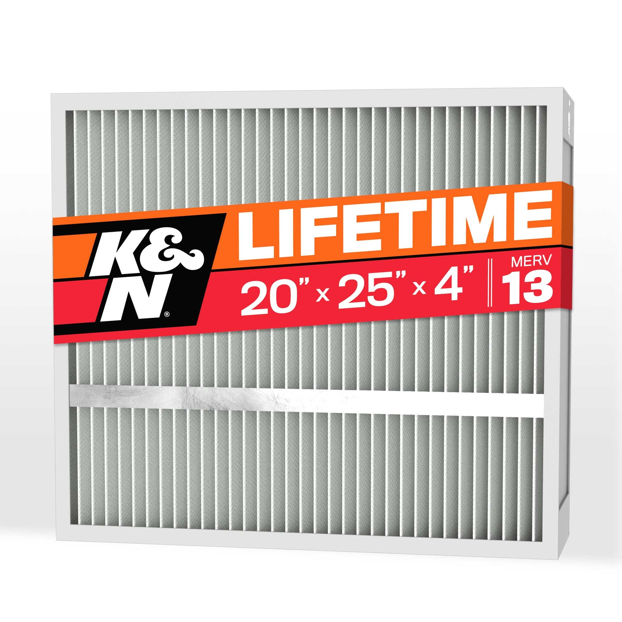 K&N HVAC Filter; 20 x 25 x 4, MERV 13 HVC-13-42025