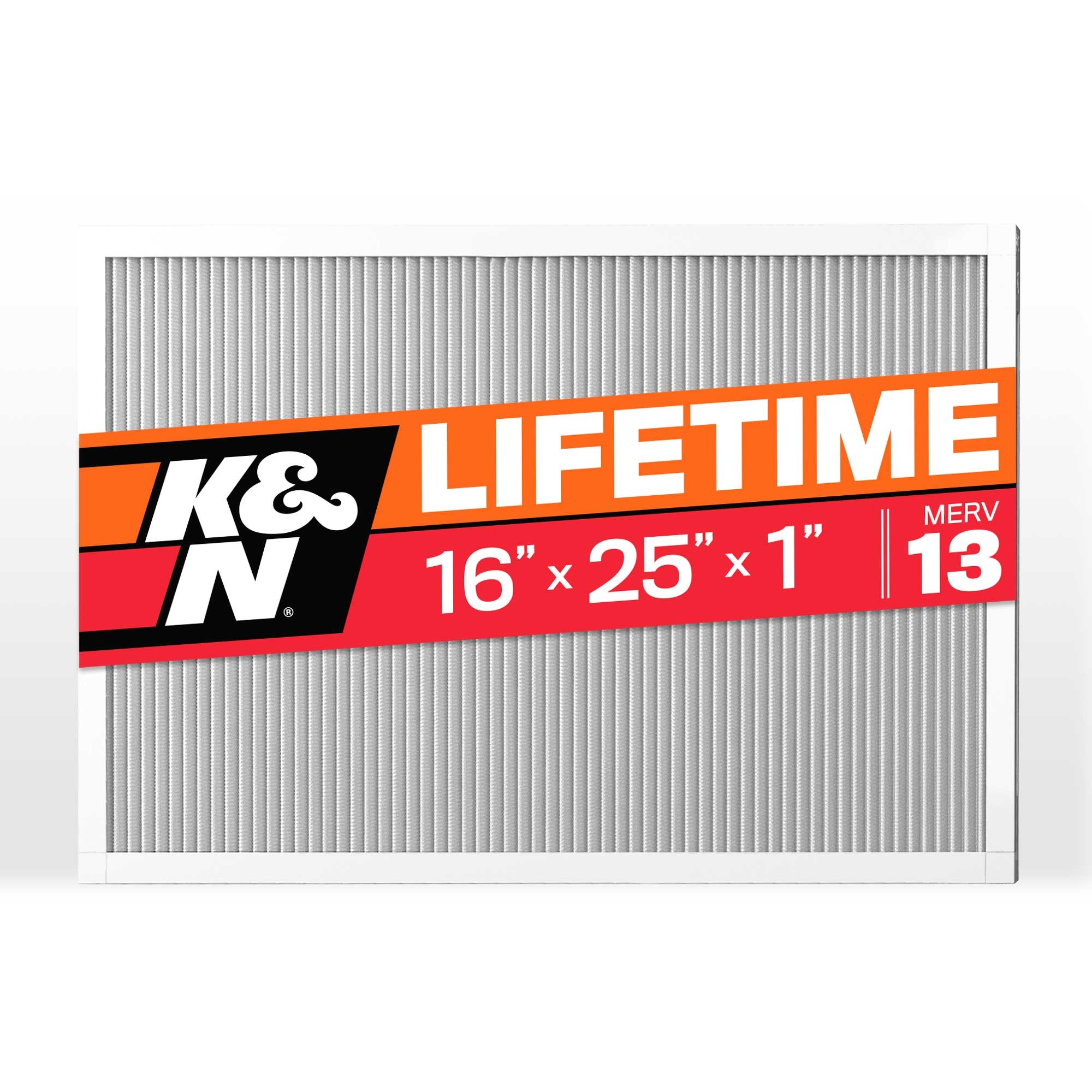 K&N HVAC Filter; 16 x 25 x 1, MERV 13 HVC-13-11625