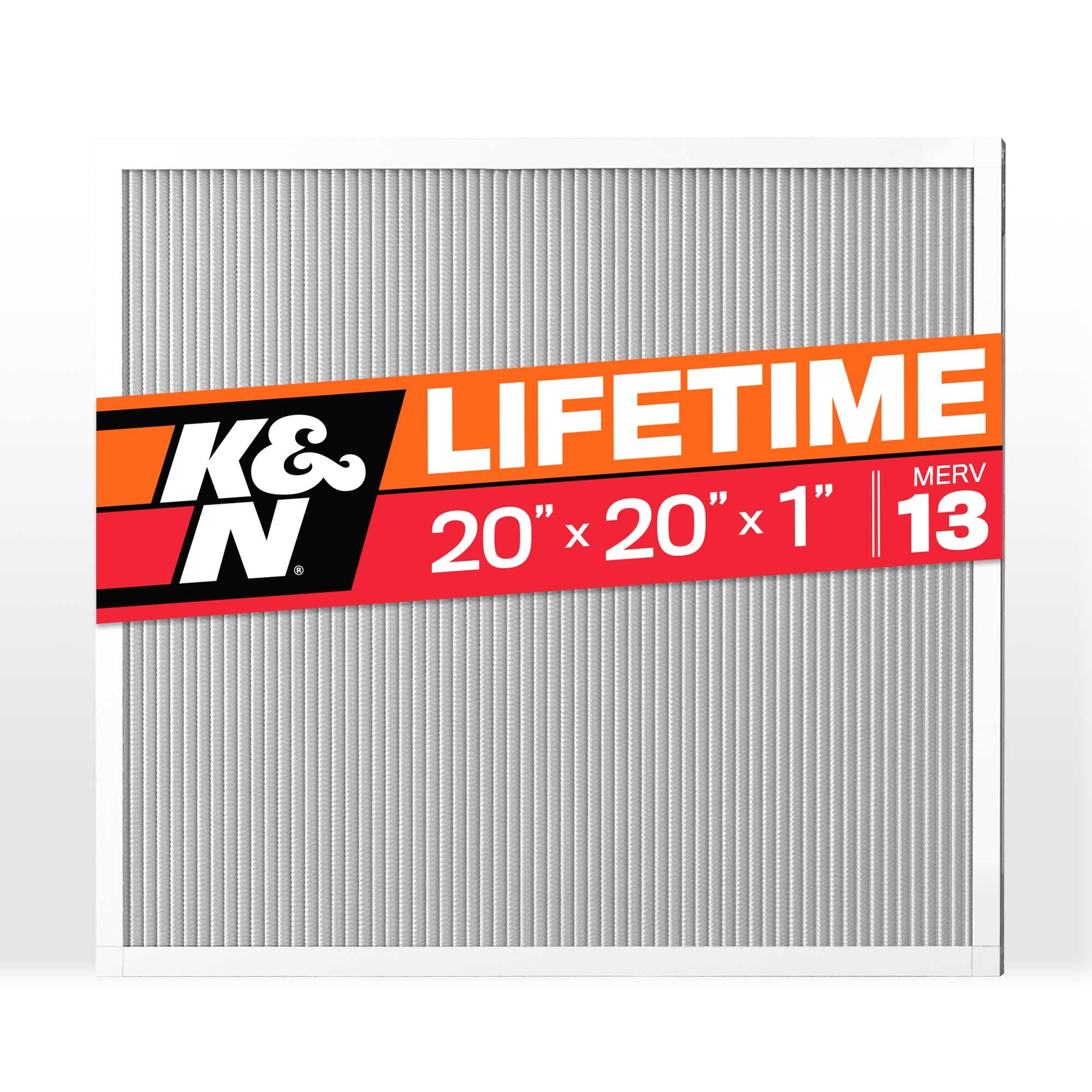 K&N HVAC Filter; 20 x 20 x 1, MERV 13 HVC-13-12020