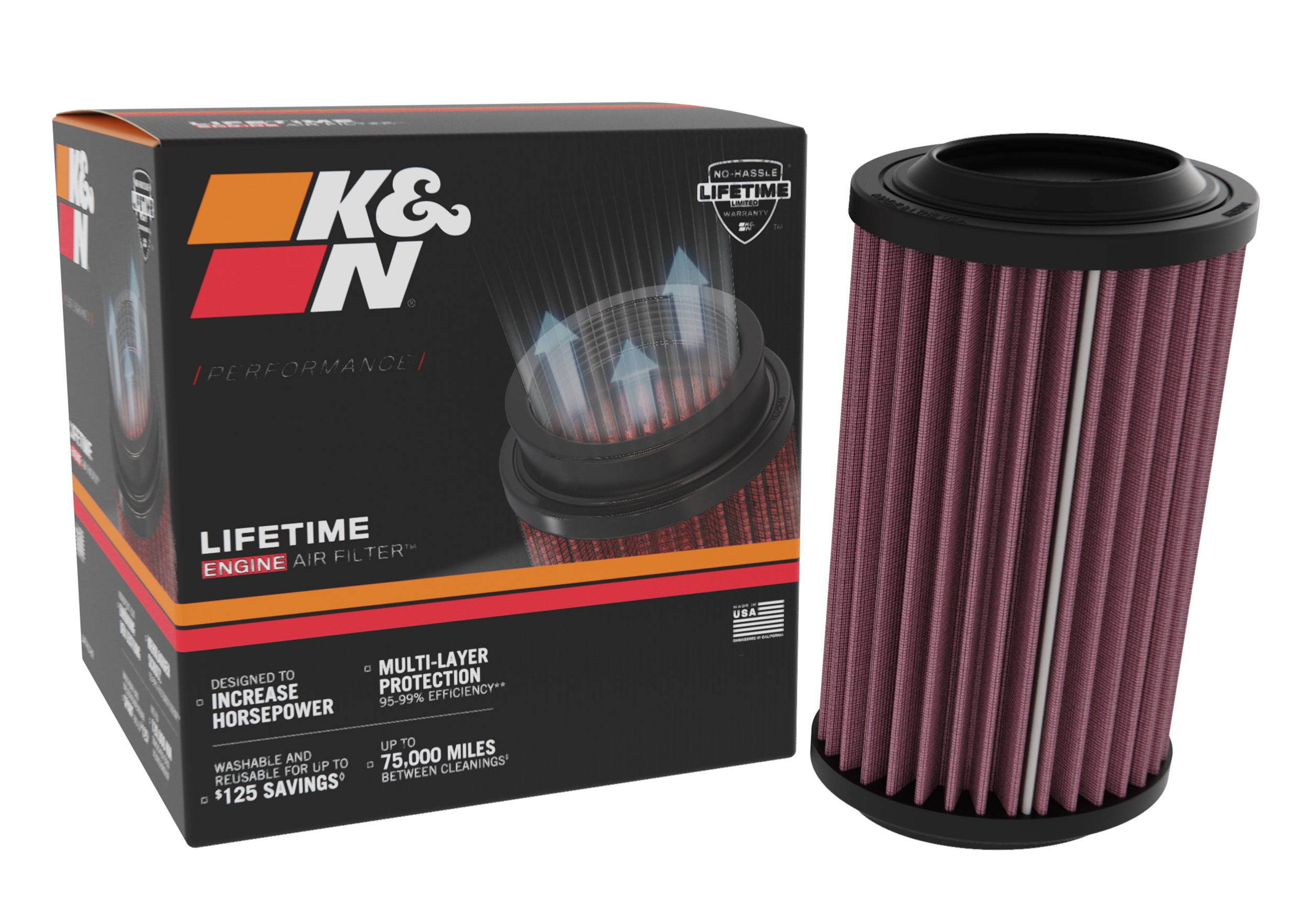 K&N Replacement Air Filter HA-4098