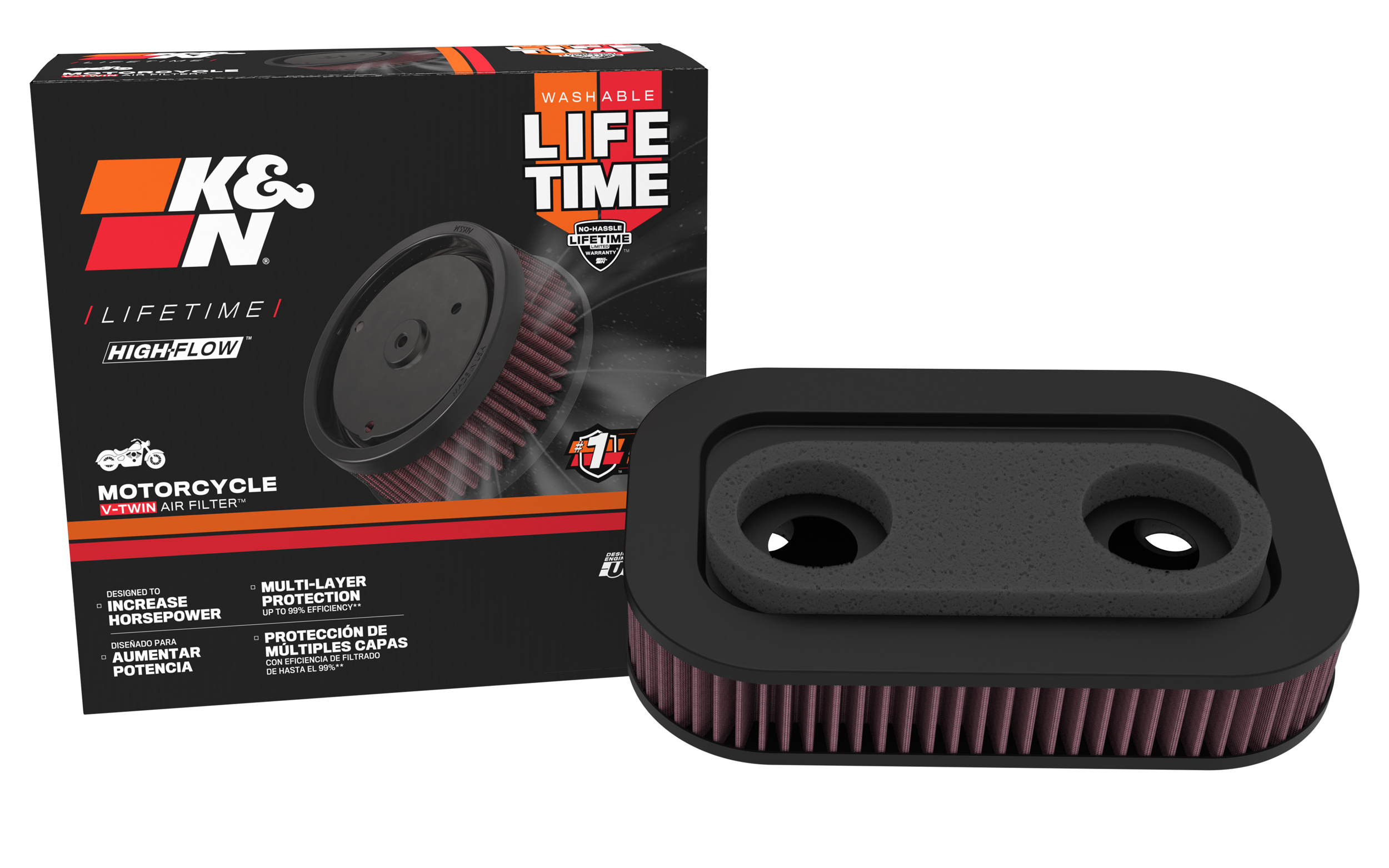 K&N Replacement Air Filter HD-1388