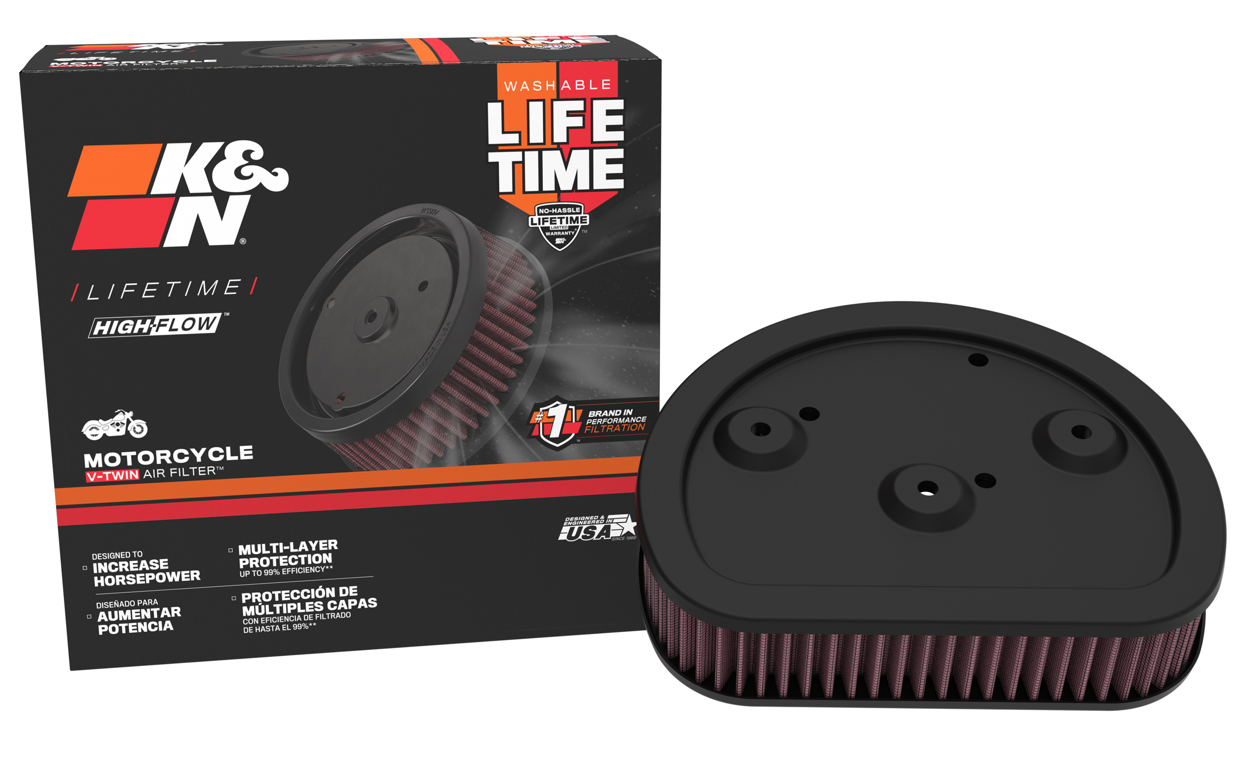 K&N Replacement Air Filter HD-1396