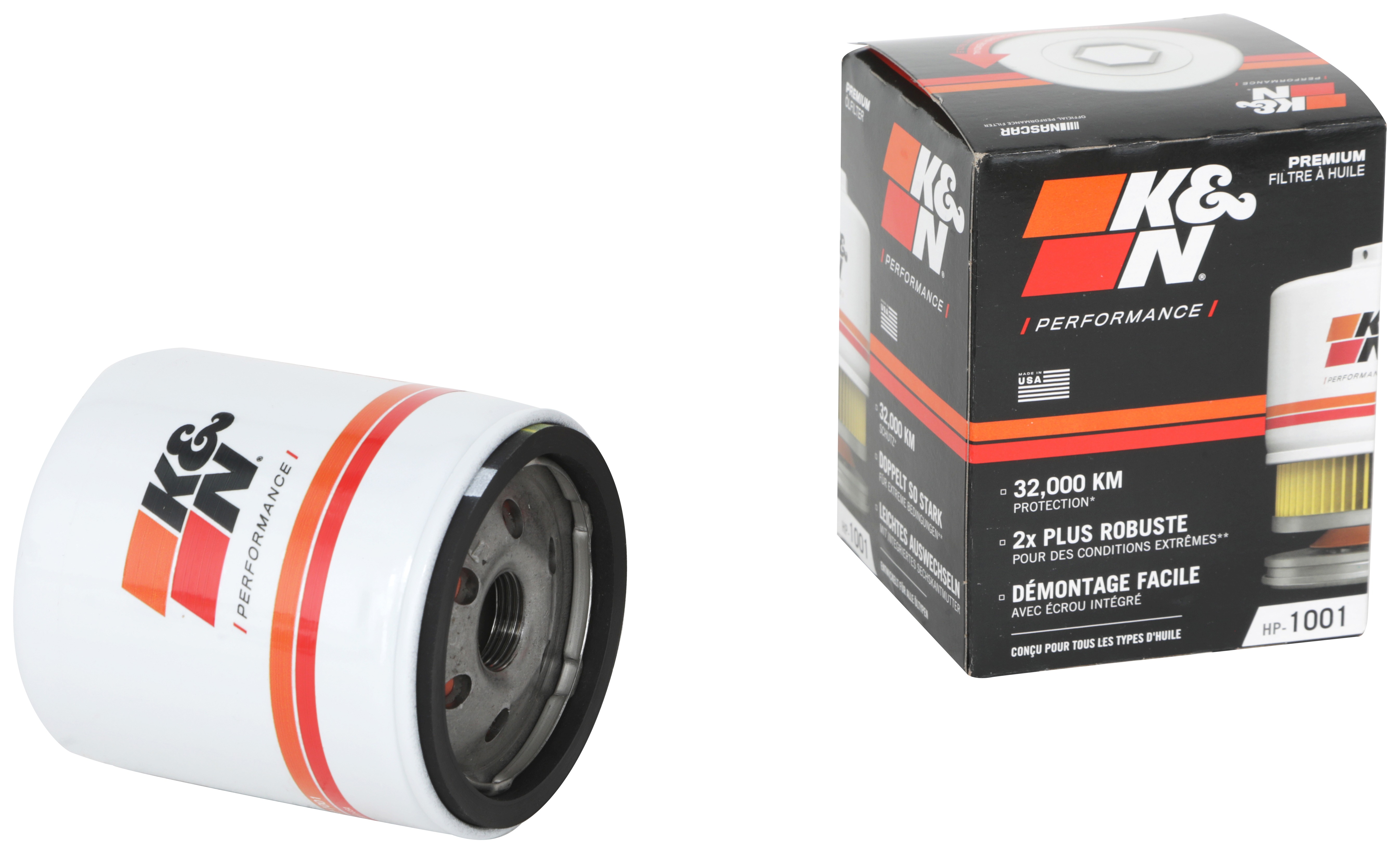 K&N Oil Filter HP-1001