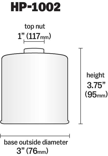 K&N Oil Filter HP-1002