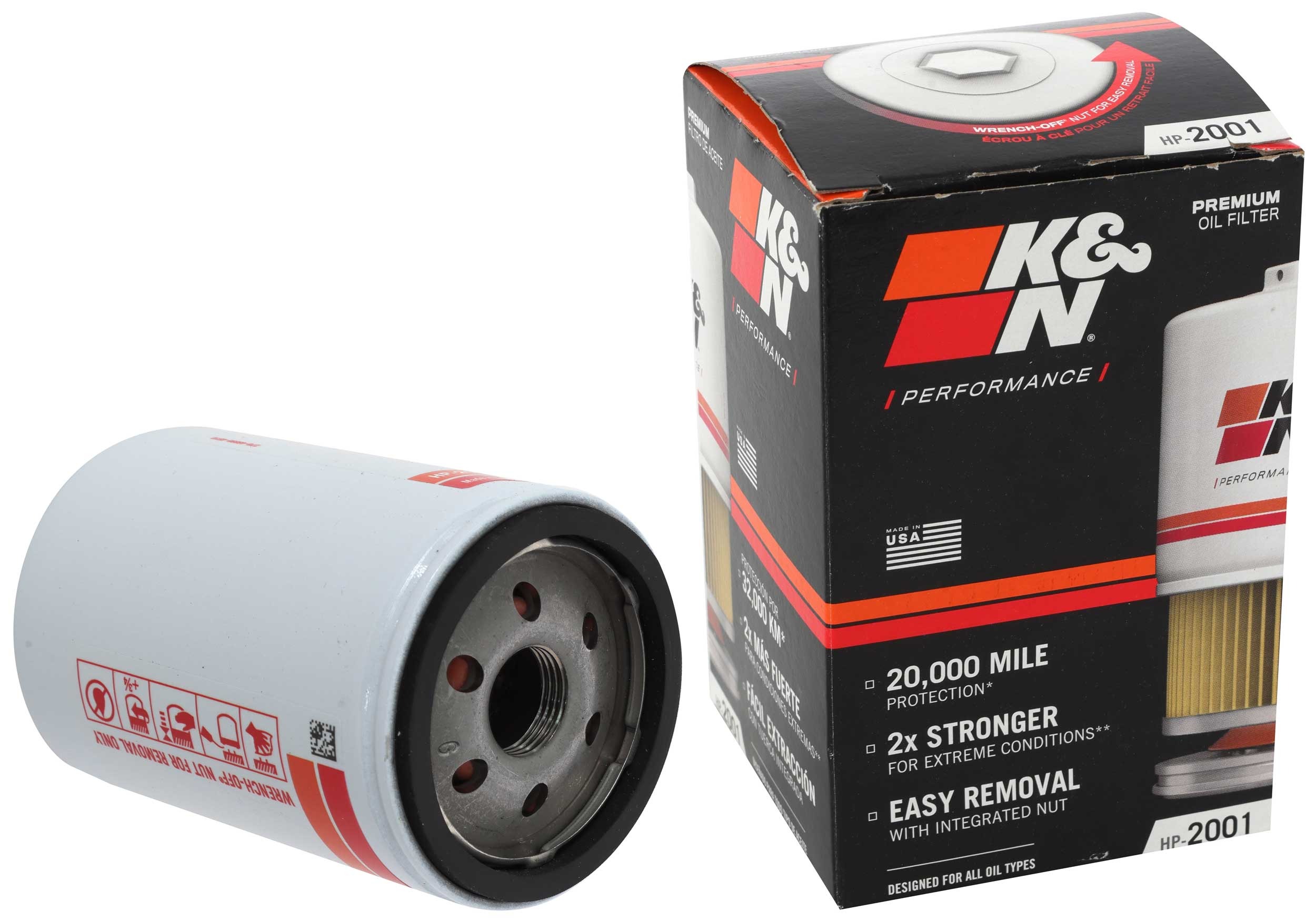 K&N Oil Filter HP-2001