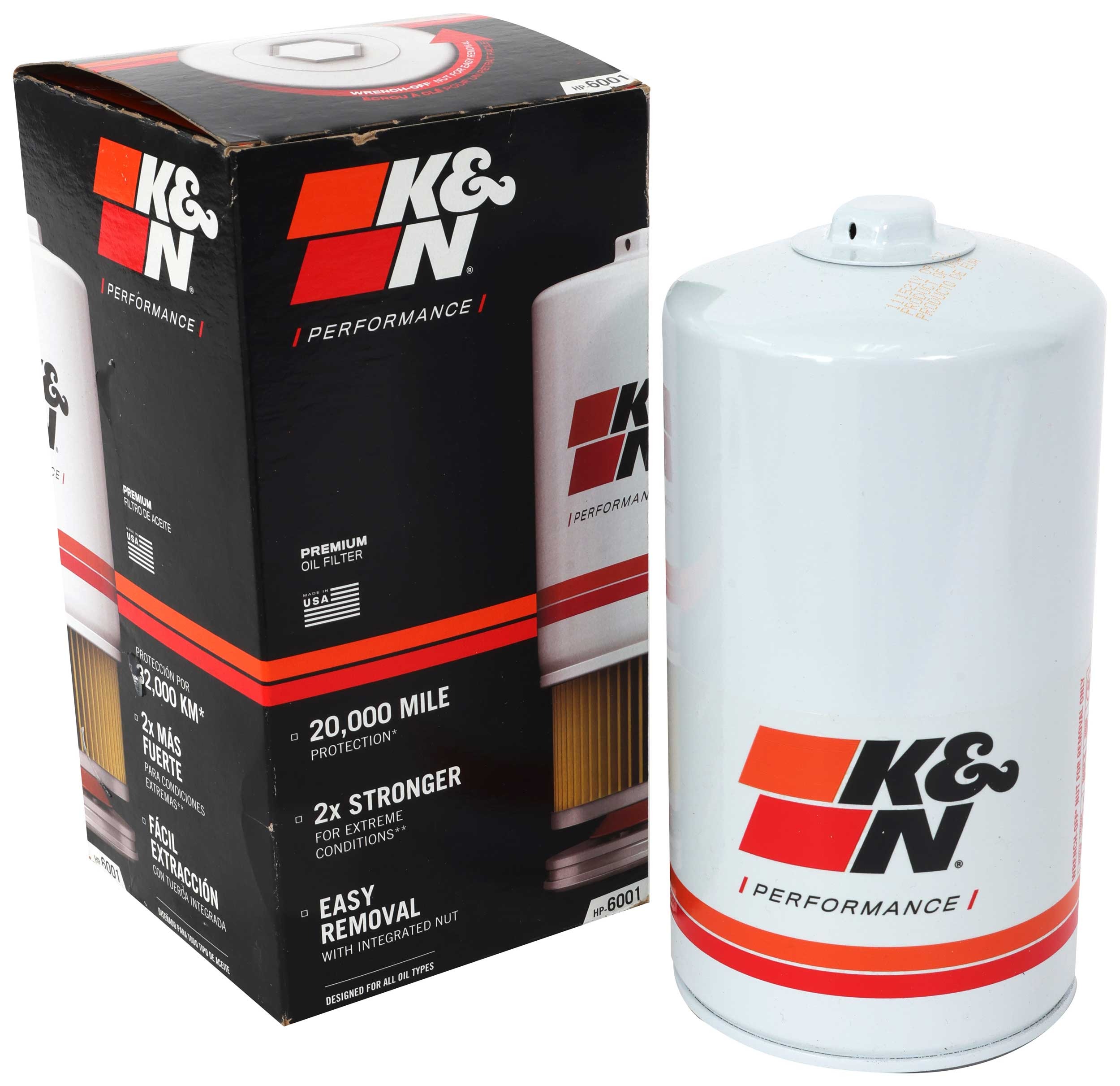 K&N Oil Filter HP-6001