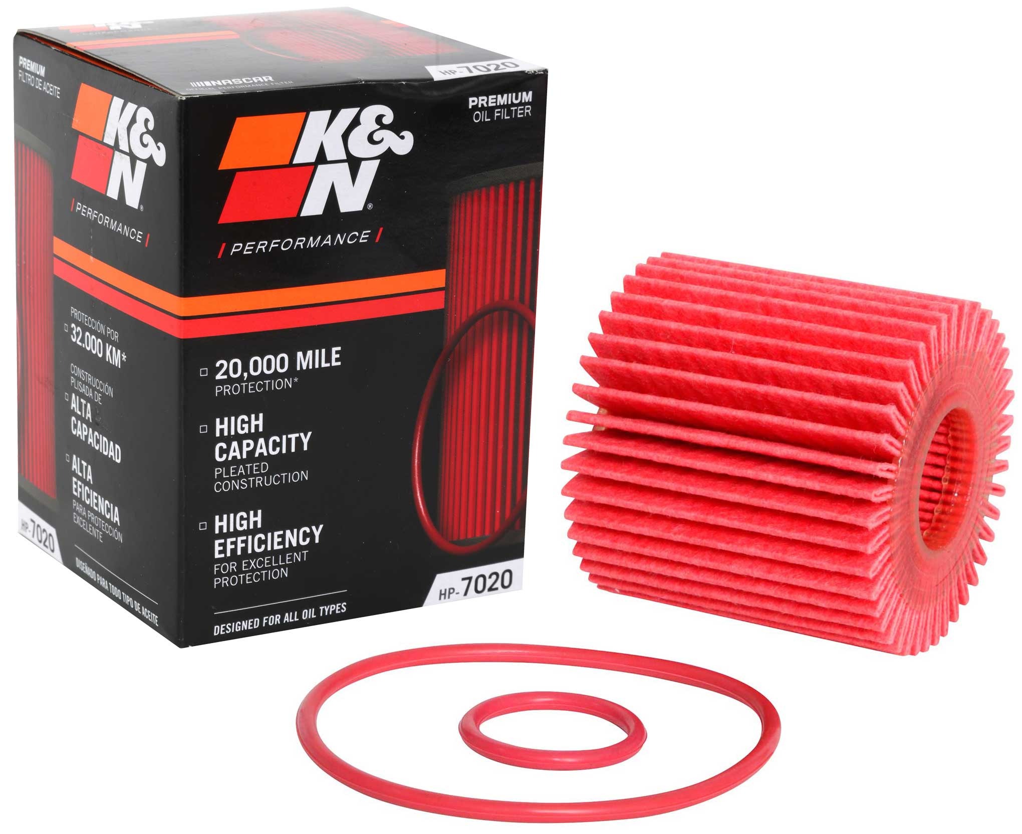 K&N Oil Filter HP-7020