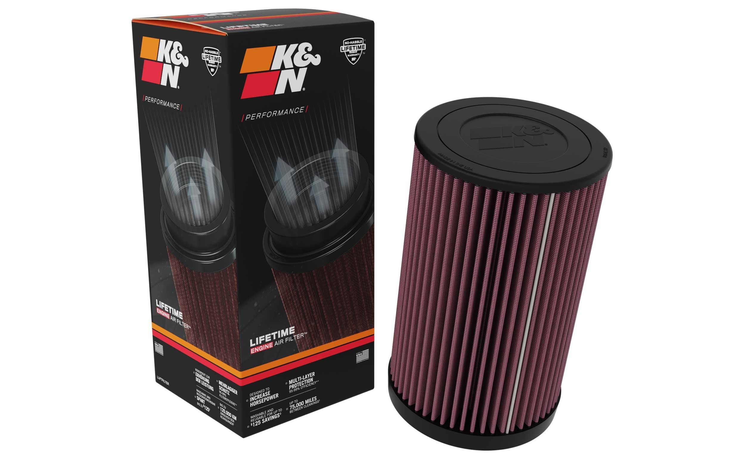 K&N Replacement Air Filter PL-1922