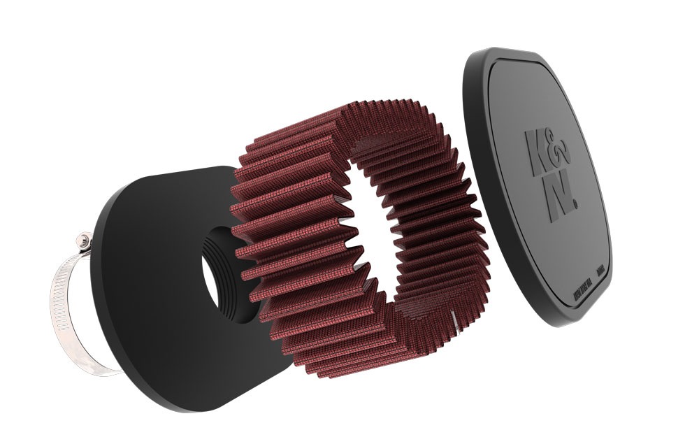 K&N Universal Clamp-On Air Filter RU-071V