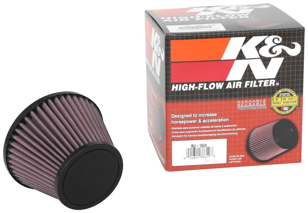 K&N Universal Clamp-On Air Filter RU-1624
