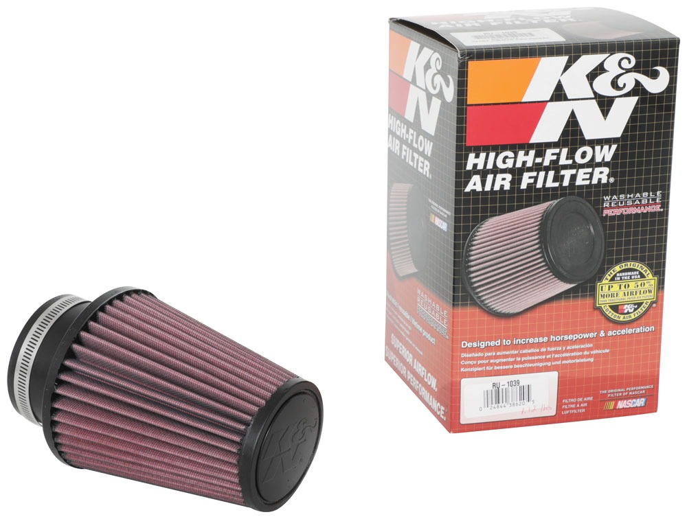 K&N Universal Clamp-On Air Filter RU-1039