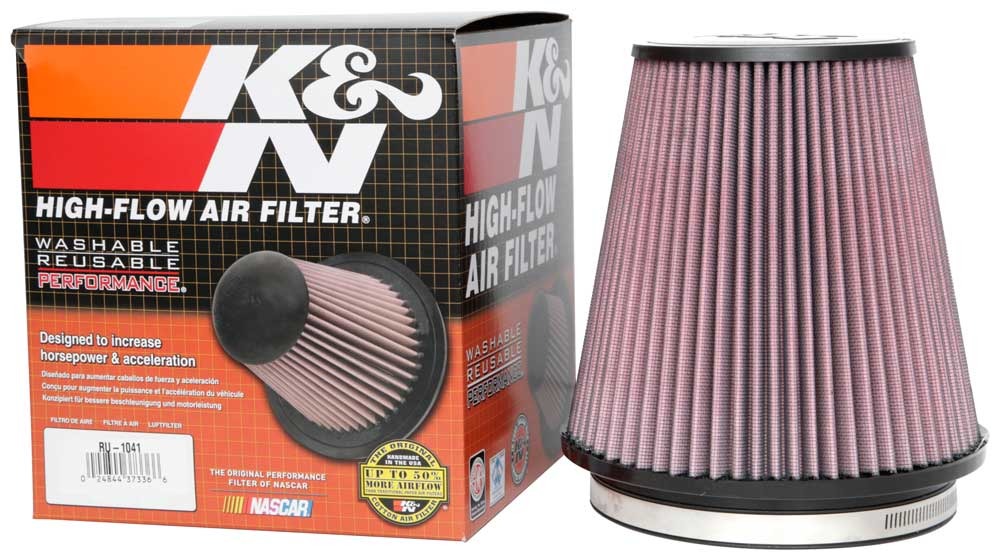 K&N Universal Clamp-On Air Filter RU-1041