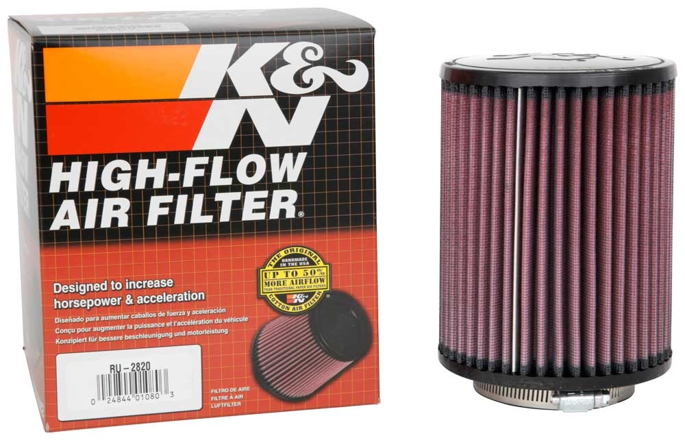 K&N Universal Clamp-On Air Filter RU-2820