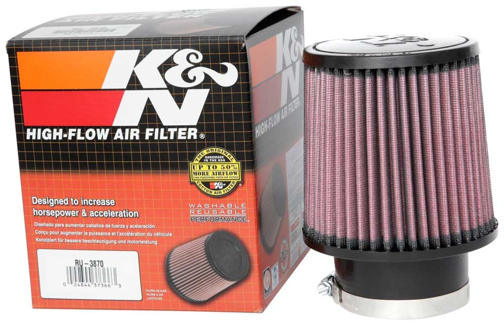 K&N Universal Clamp-On Air Filter RU-3870