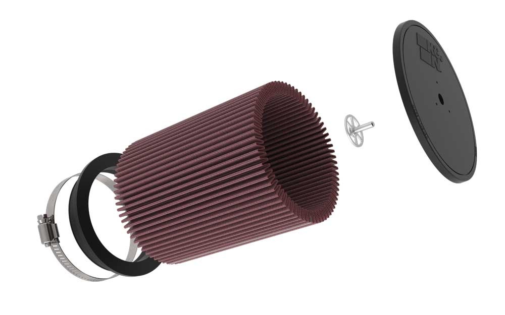 K&N Universal Clamp-On Air Filter RU-3150