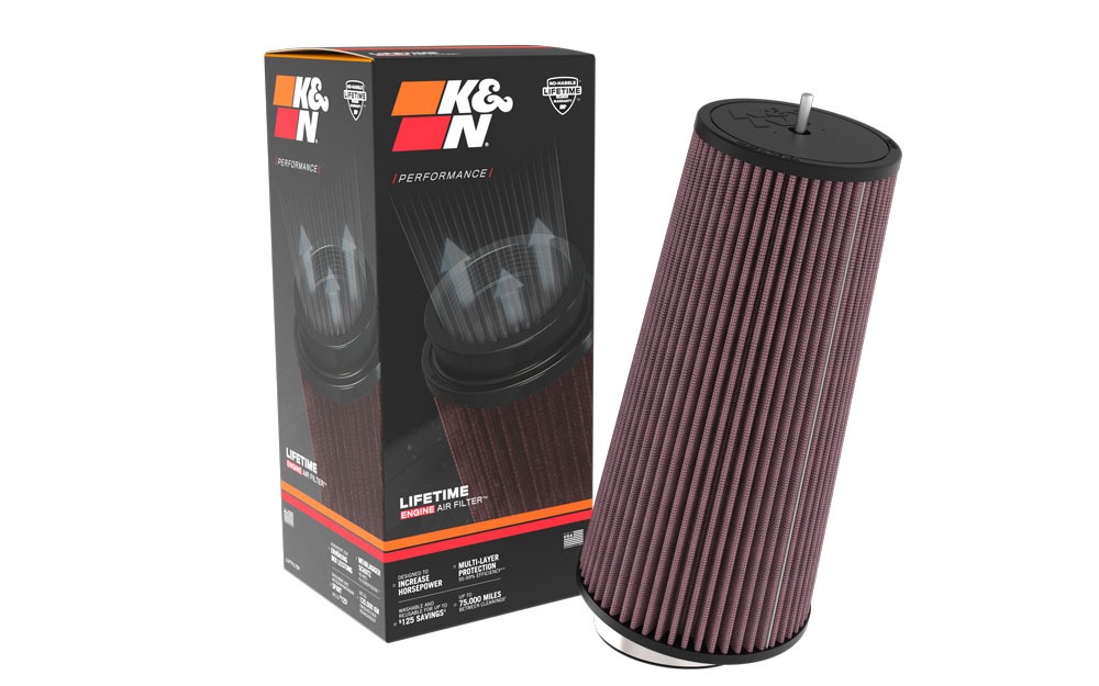 K&N Universal Clamp-On Air Filter RU-3310