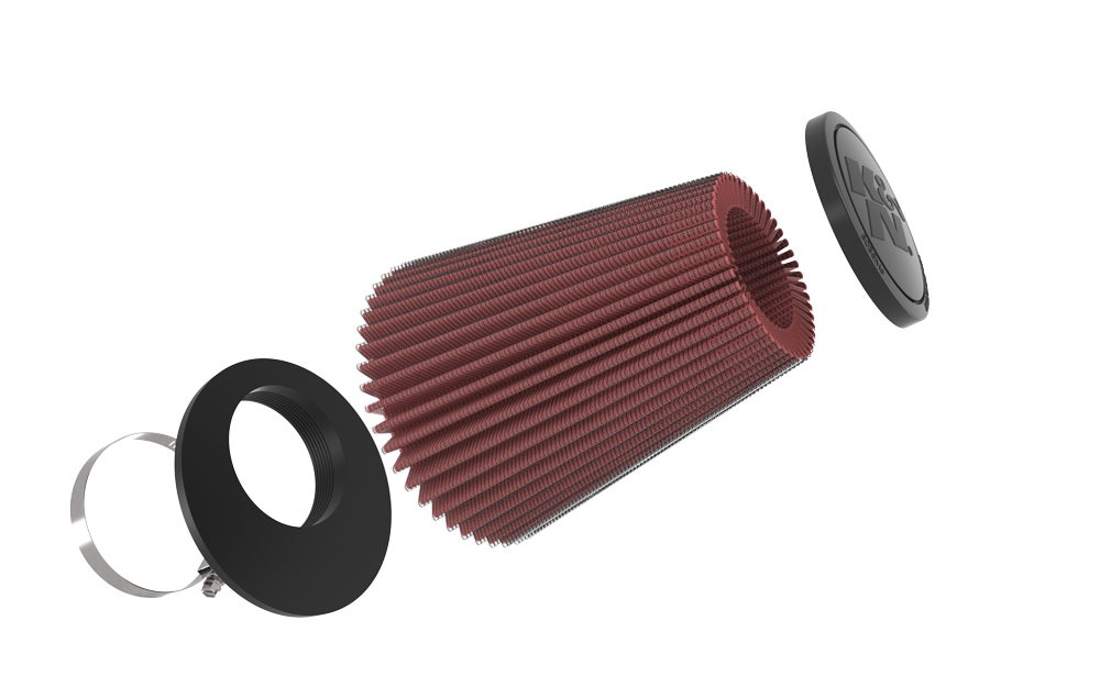 K&N Universal Clamp-On Air Filter RU-4470