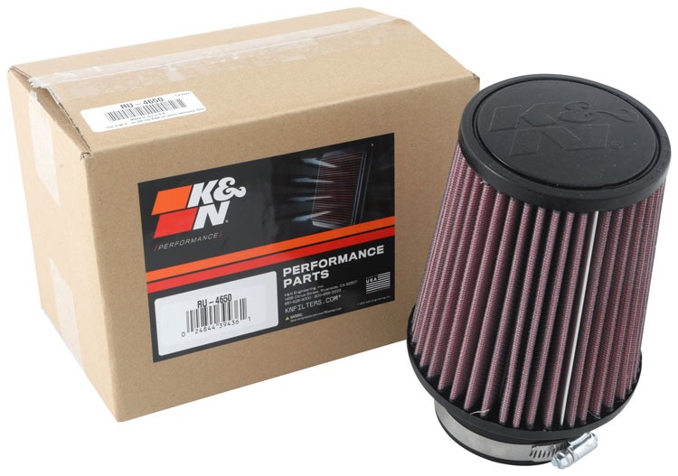 K&N Universal Clamp-On Air Filter RU-4650