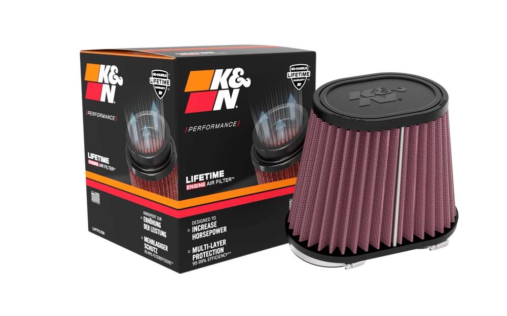 K&N Universal Clamp-On Air Filter RU-4720