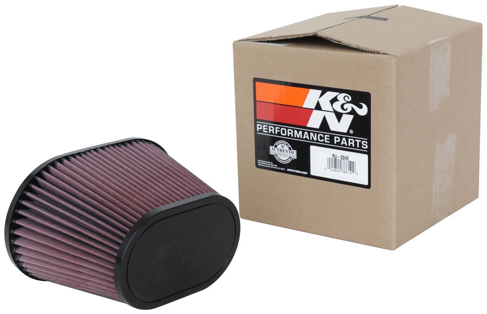 K&N Universal Clamp-On Air Filter RU-5040