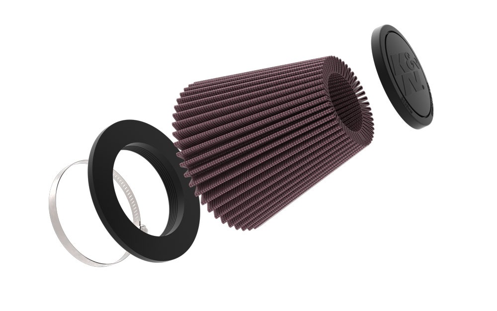 K&N Universal Clamp-On Air Filter RU-5296