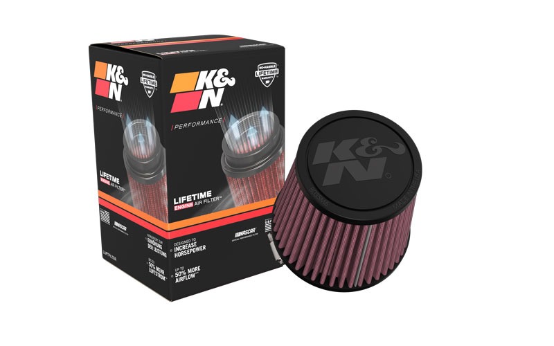 K&N Universal Clamp-On Air Filter RU-9410