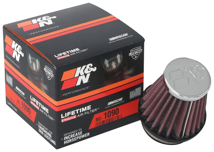 K&N Universal Clamp-On Air Filter RC-1090