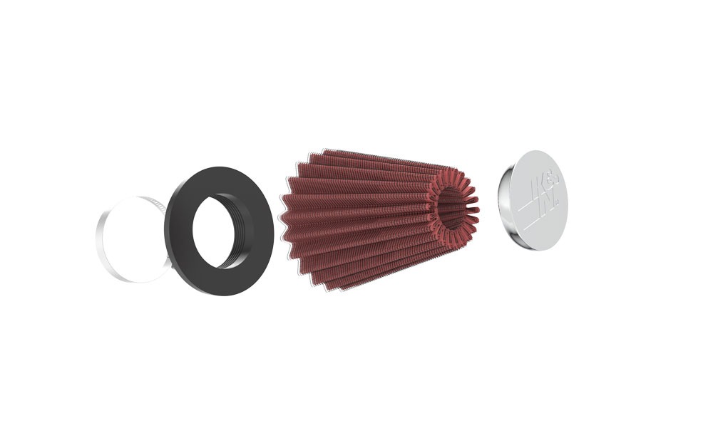 K&N Universal Clamp-On Air Filter RC-1200