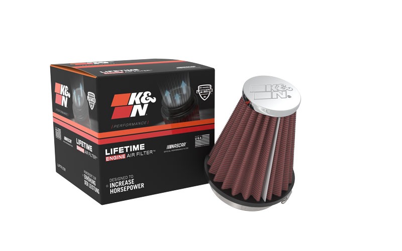 K&N Universal Clamp-On Air Filter RC-1250