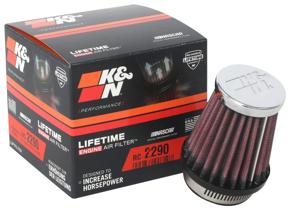 K&N Universal Clamp-On Air Filter RC-2290