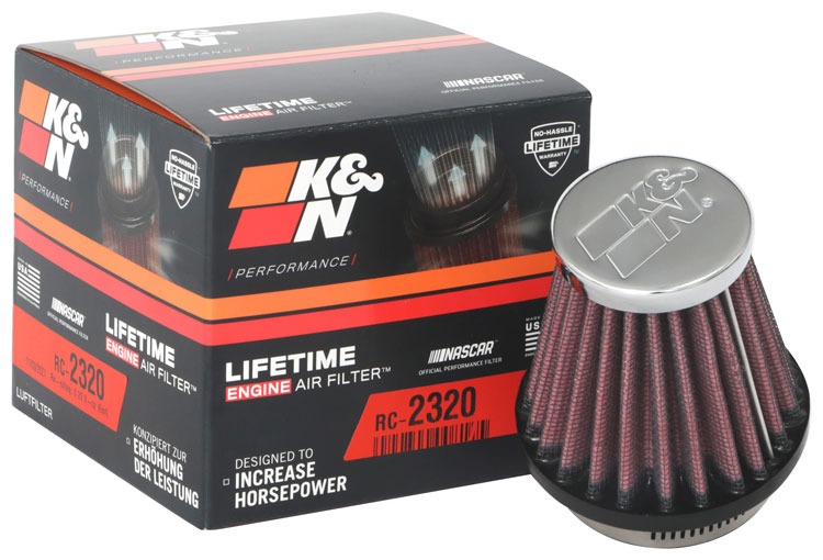 K&N Universal Clamp-On Air Filter RC-2320