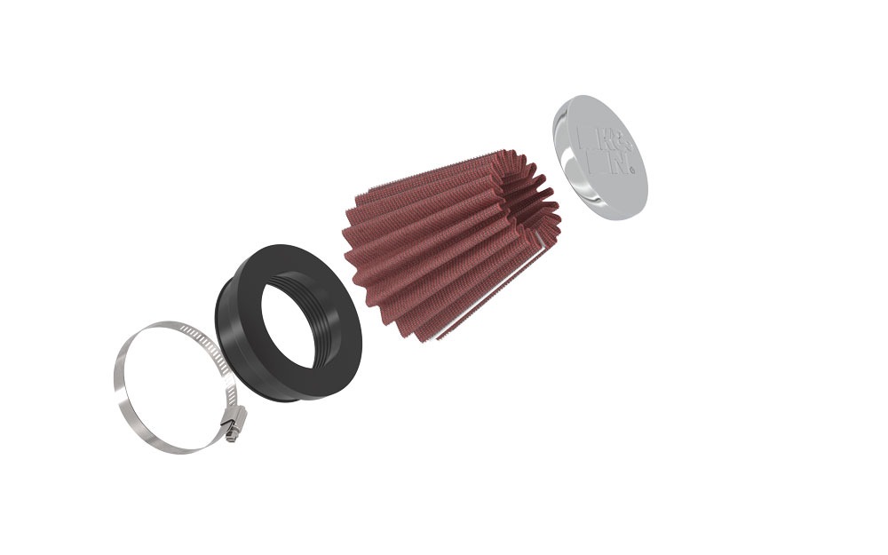K&N Universal Clamp-On Air Filter RC-2330