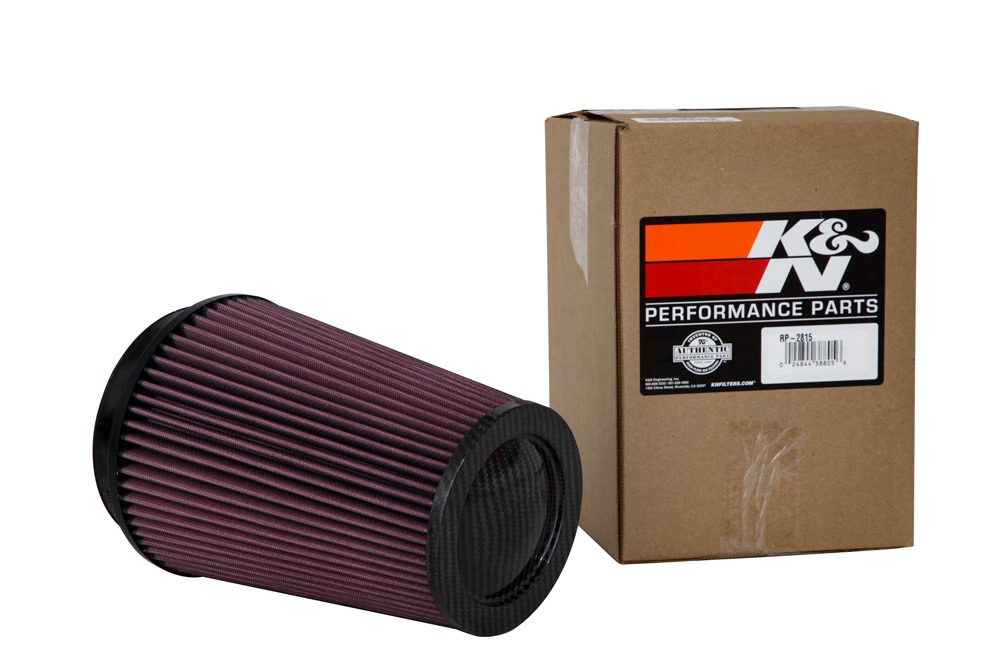 K&N Universal Air Filter - Carbon Fiber Top RP-2815