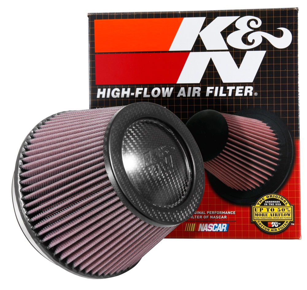 K&N Universal Air Filter - Carbon Fiber Top RP-2960