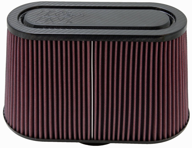 K&N Universal Air Filter - Carbon Fiber Top and Base RP-5103