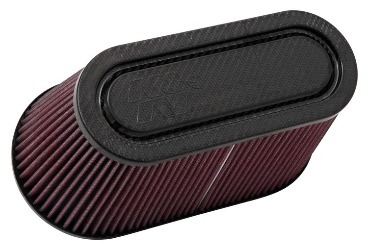 K&N Universal Air Filter - Carbon Fiber Top & Base RP-5182