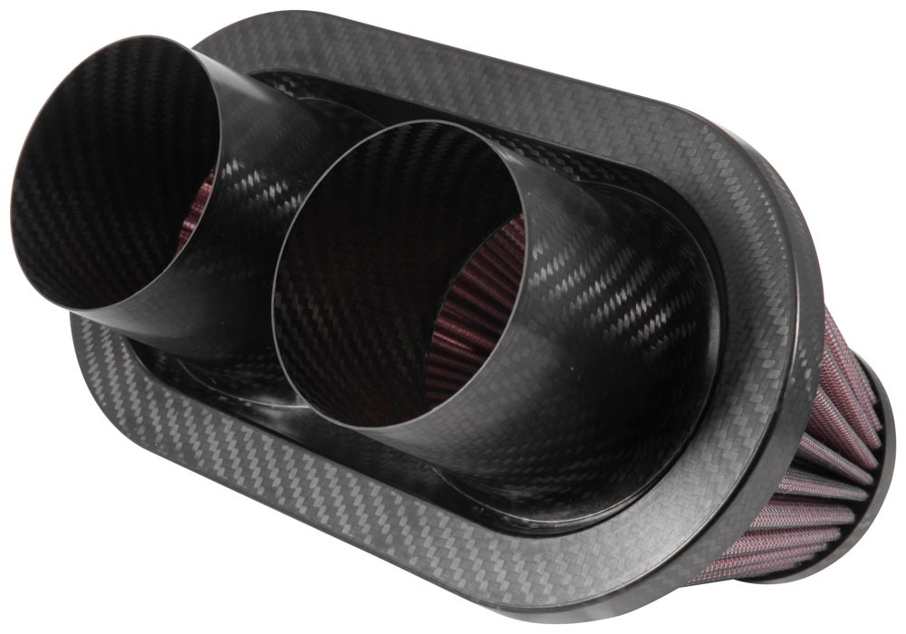 K&N Universal Air Filter - Carbon Fiber Top RP-6101